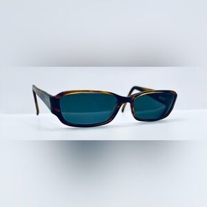 Dakota D161 Black Brown Oval Sunglasses Frames Only